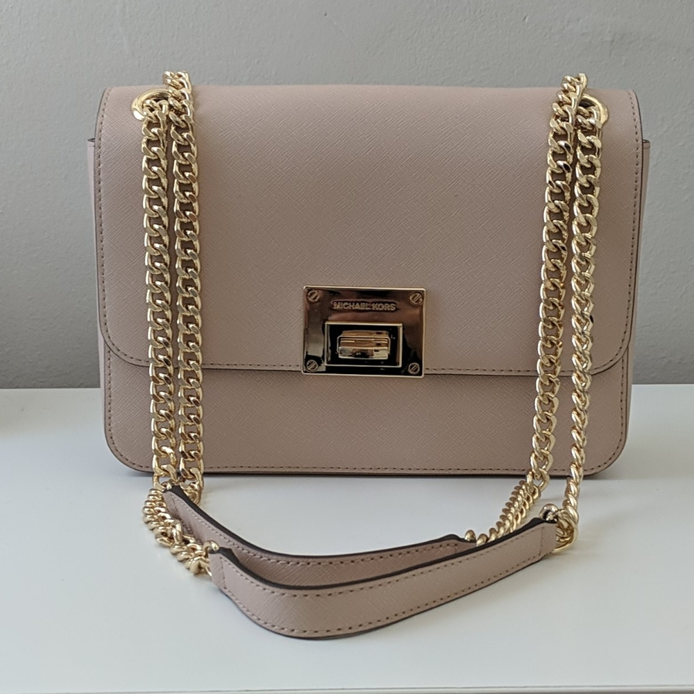 Michael Kors Pink Tina Bag with pink cardholder